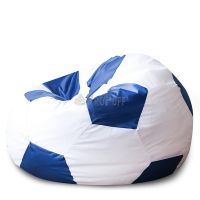 Кресло DreamBag Мяч Бело-Синий Оксфорд