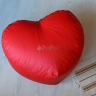 Пуфик DreamBag Сердце Красный ЭкоКожа