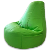 Кресло DreamBag Комфорт Зелёное Экокожа