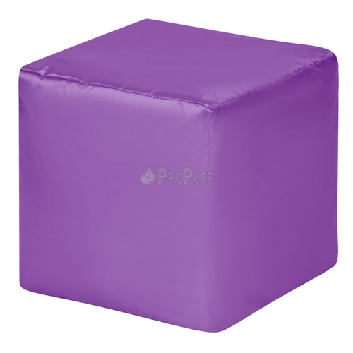 Пуфик DreamBag Куб Фиолетовый Оксфорд