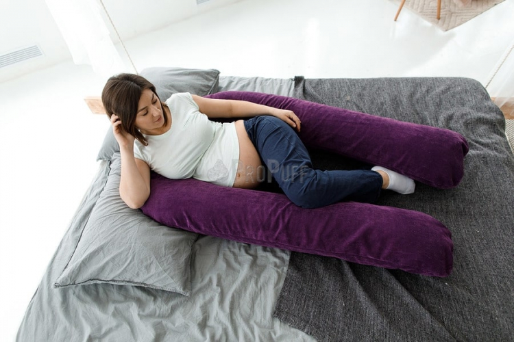 Подушка для Беременных DreamBag U-образная Фиолетовый мкв