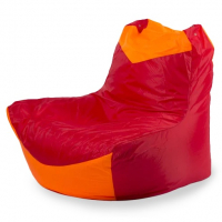 Кресло Puffberi Мешок Классическое Красный и Оранжевый