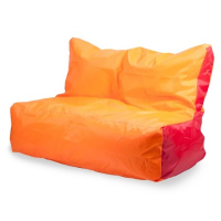 Кресло Puffberi Мешок Диван Оранжевый и Красный